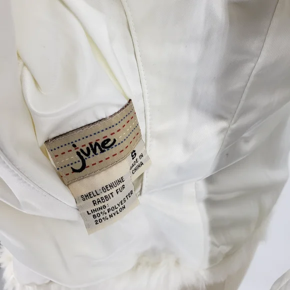 June Rabbit Fur Reversible Jacket - Picture 7 of 9